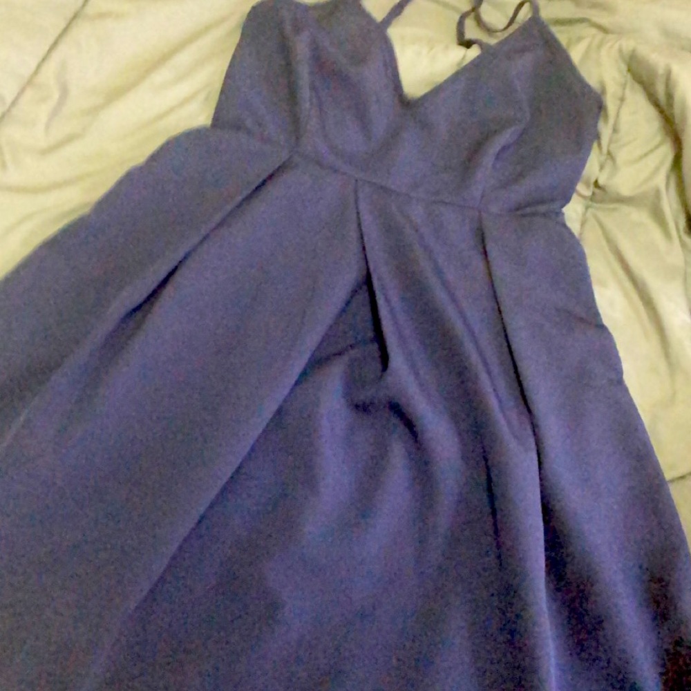 Navy blue lia Cher dress